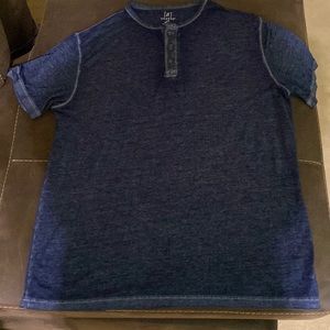Large (42-44) blue short sleeve George shirt